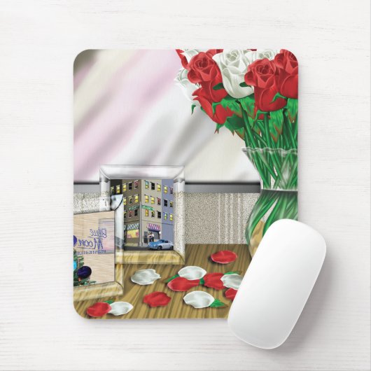 マディのオフィスデスクアート マウスパッド (マウス)