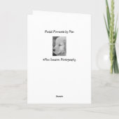 マディのガーデン誕生日パーティー2 サンキューカード (裏面)