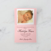 マディの例1。 案内状 (内部)