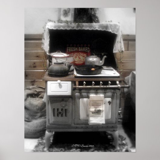 マディの古いストーブ ポスター (正面)