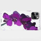 マディクレムでインキングされたラン iPhoneケース (裏面横)