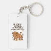 マディソンに誇りを持ったは我慢せよ キーホルダー (裏面)