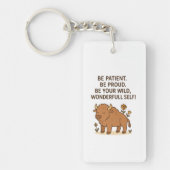 マディソンに誇りを持ったは我慢せよ キーホルダー (正面)