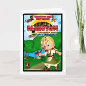 マディソンのバースデー・カードDVD箱のからかい カード (正面)