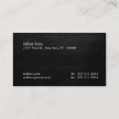 マディソンの黒II 名刺 (裏面)