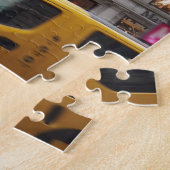 マディソンアベニューショッピングタクシーキャブニューヨークシティNYC ジグソーパズル (側面)