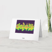 マディソンウィスコンシンスカイライン シーズンカード (裏面)