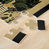 マディソンウィスコンシンヴィンテージトラベル ジグソーパズル (側面)