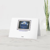 マディソンザブラックラブラドールクリスマスカード シーズンカード (裏面)