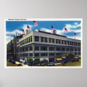 マディソンスクエアガーデンの外観 ポスター (正面)