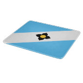 マディソン国旗（ウィスコンシン州） カッティングボード (角)