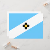 マディソン国旗（ウィスコンシン州） カード (正面/裏面インサイチュ)