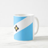 マディソン国旗（ウィスコンシン州） コーヒーマグカップ (正面右)