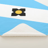 マディソン国旗(ウィスコンシン州) シェルパブランケット (3/4)