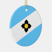 マディソン国旗（ウィスコンシン州） セラミックオーナメント (右)