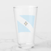 マディソン国旗(ウィスコンシン州) タンブラーグラス (裏面)