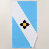 マディソン国旗(ウィスコンシン州) ビーチタオル (正面)