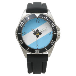 マディソン国旗（ウィスコンシン州） 腕時計