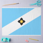 マディソン国旗（ウィスコンシン州） 薄葉紙 (クラフト)