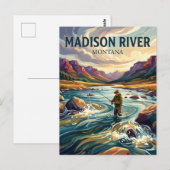 マディソン川（アメリカ） ポストカード (正面/裏面)