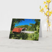 マディソン郡の橋 カード (黄色い花)