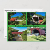 マディソン郡の橋 ポストカード (正面/裏面)