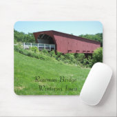 マディソン郡Winterset、アイオワの橋 マウスパッド (マウス)