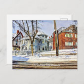 マディソン、ウィスコンシンの郵便はがき ポストカード (正面/裏面)