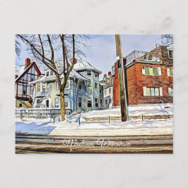 マディソン、ウィスコンシンの郵便はがき ポストカード