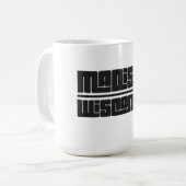 マディソン - ウィスコンシン コーヒーマグカップ (正面左)