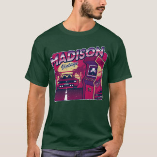 マディソン パーソナライズ ヴィンテージ ゲーマー 80年代 90年代 Tシャツ