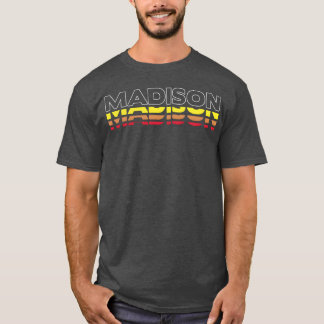マディソン ファーストネーム おもしろ ビンテージ サンセット マディソン fu tシャツ