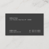 マディソン 名刺 (裏面)