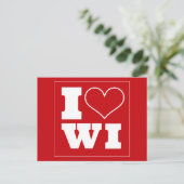 マディソン(WI)テールゲート招待状 ポストカード (スタンド正面)