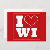 マディソン(WI)テールゲート招待状 ポストカード (正面/裏面)