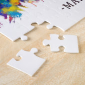 マディソンUSAスカイライン ジグソーパズル (側面)