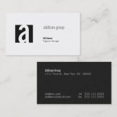 マディソンXIIID 名刺 (正面/裏面)