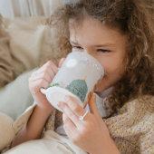 マディナ開花コレクション:私のハートはメディナにある ジャンボコーヒーマグカップ