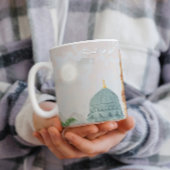 マディナ開花コレクション:私のハートはメディナにある ジャンボコーヒーマグカップ