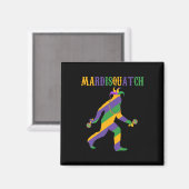 マディマルディグラスビフートマルディグラスファンドメンマル マグネット (正面/裏面)