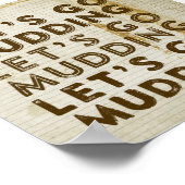 マディングに行こう ポスター (角)