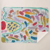 マディーコイフィッシュシェルパ毛布300 シェルパブランケット (正面(横))