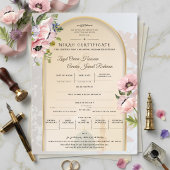 マディーナ・ブルーム・カード|イスラム婚約証明書