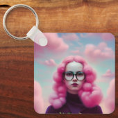 マディーピンクの髪 キーホルダー (正面)