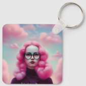 マディーピンクの髪 キーホルダー (裏面)