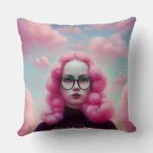 マディーピンクの髪 クッション (裏面)