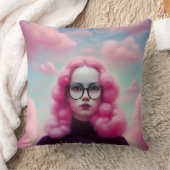 マディーピンクの髪 クッション (ブランケット)