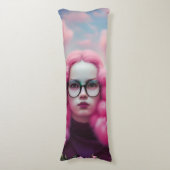 マディーピンクの髪 ボディピロー (正面縦)