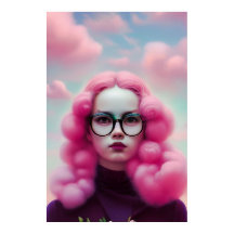 マディーピンクの髪