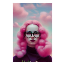 マディーピンクの髪